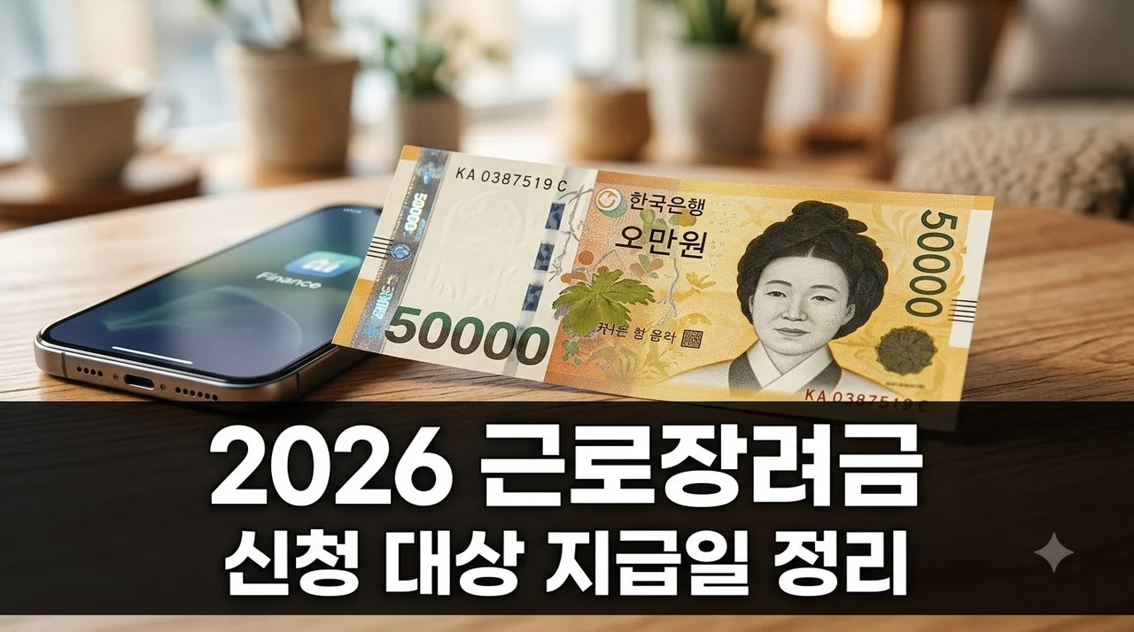 2026 근로장려금 신청 대상과 지급일 완벽 정리 (최대 330만원)