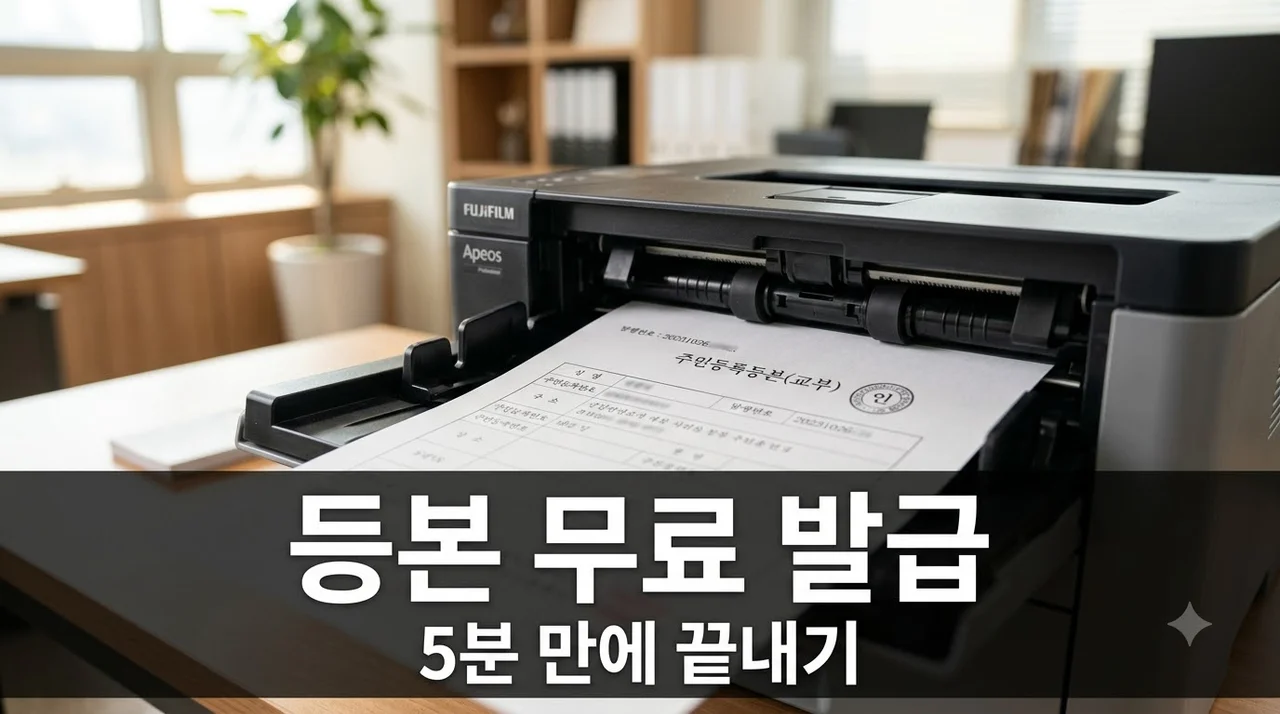 주민등록등본 인터넷 발급 방법: 정부24 무료 출력 및 PDF 저장 가이드
