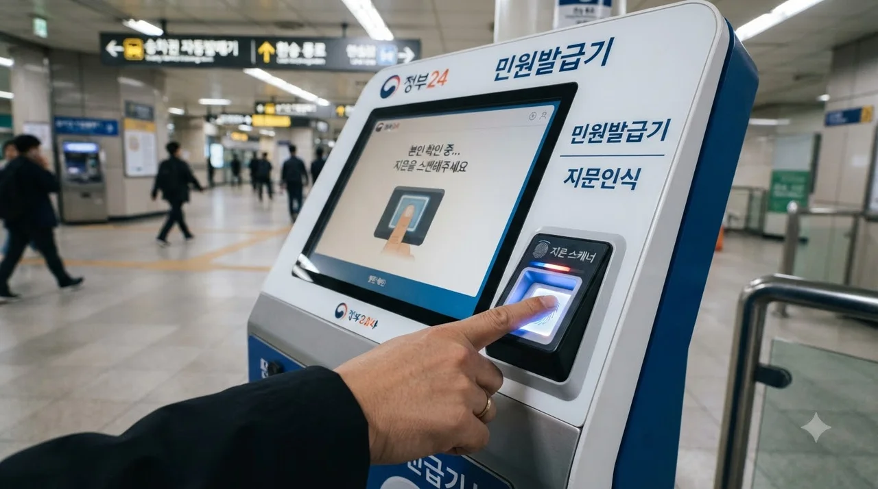 오프라인 발급: 무인민원발급기 및 전화 신청
