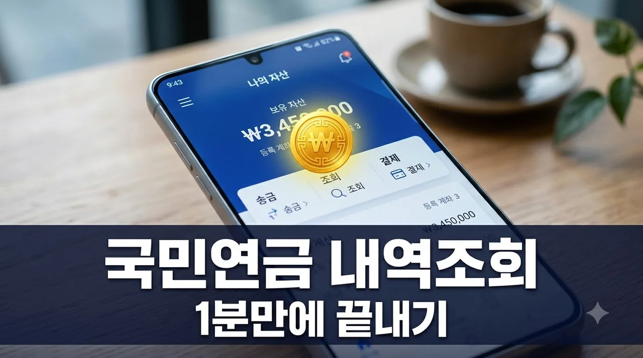 국민연금 가입내역 확인 방법 및 증명서 발급 1분 정리 (2026 최신)